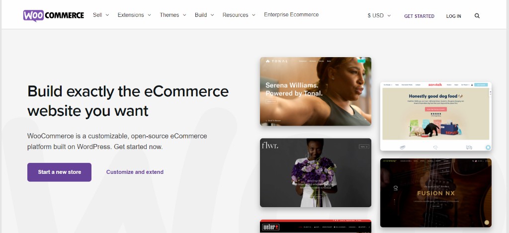 open WooCommerce